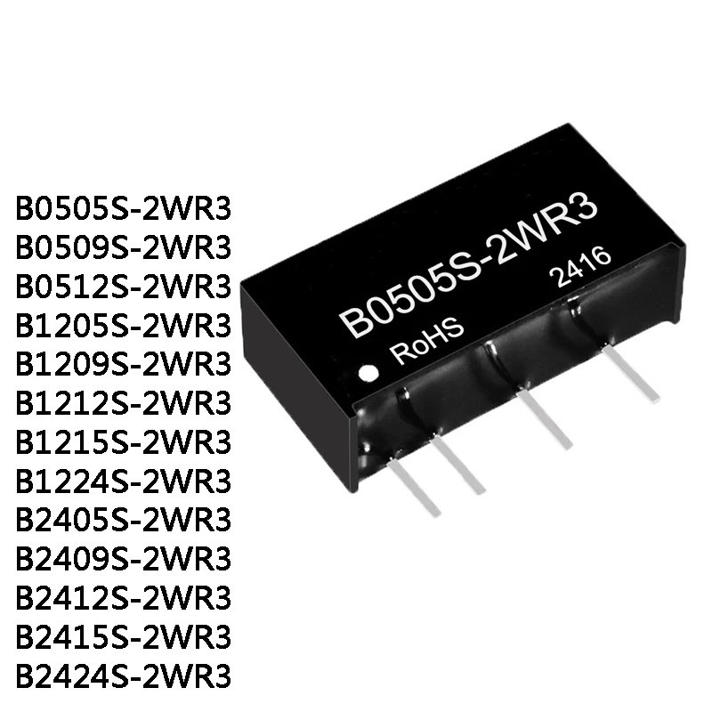 5 CHIẾC B0505S-2WR3 B0509S-2WR3 B0512S-2WR3 B1205S-2WR3 B1209S B121212S B1215S B1224S-2WR3 B2405S B2