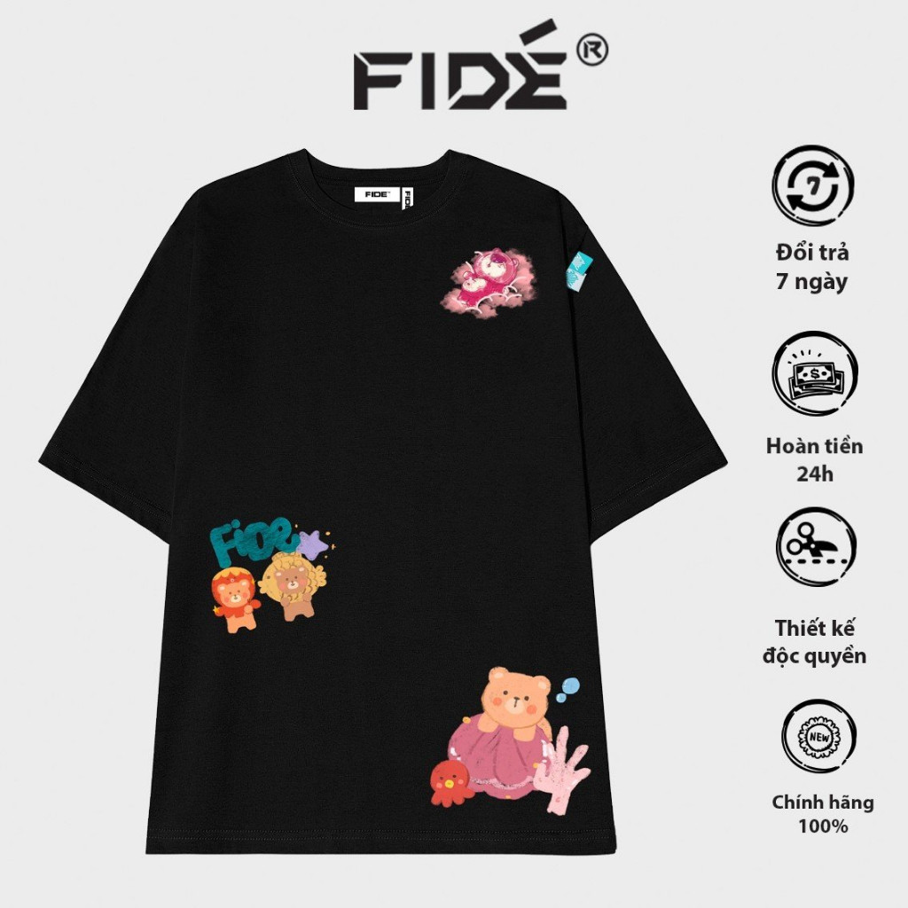 [HOT] Áo thun FIDE phông trơn nam nữ cổ tròn FIDE LOTSO 43