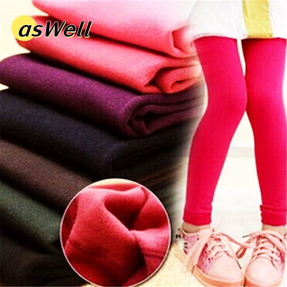 Quần legging trẻ em ASWELL Quần dày giữ ấm cho bé gái