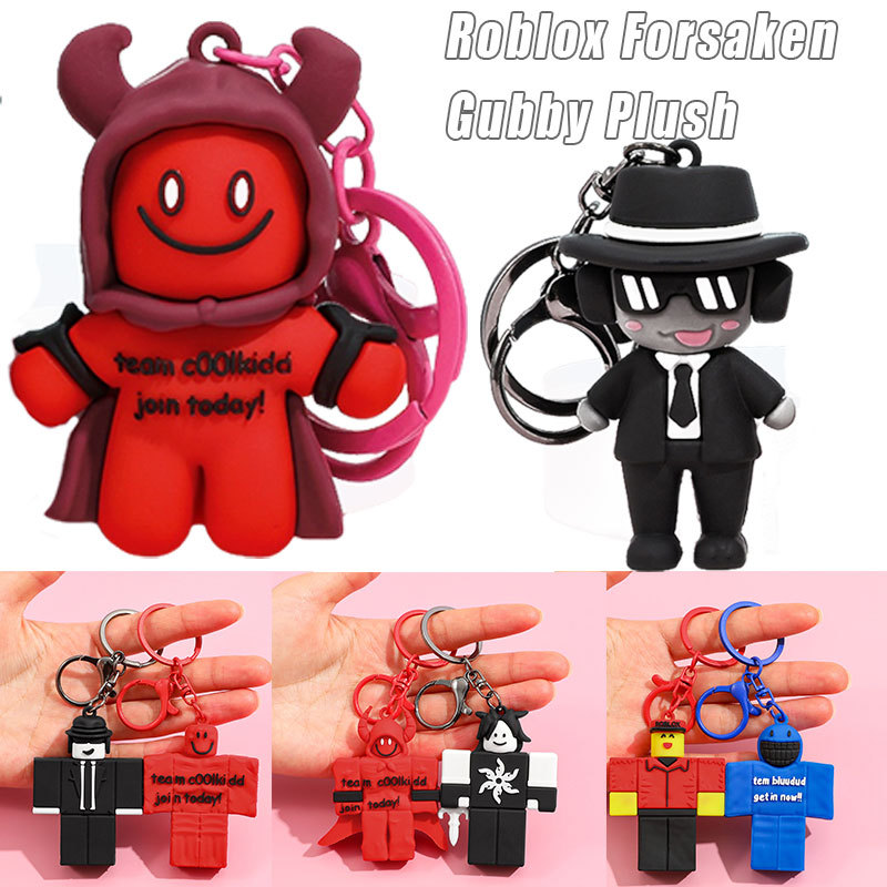 Móc Khóa Roblox Forsaken Gubby Sang Trọng Mặt Dây Chuyền Đồ Trang Trí Nhân Vật Hành Động Mô Hình Sưu