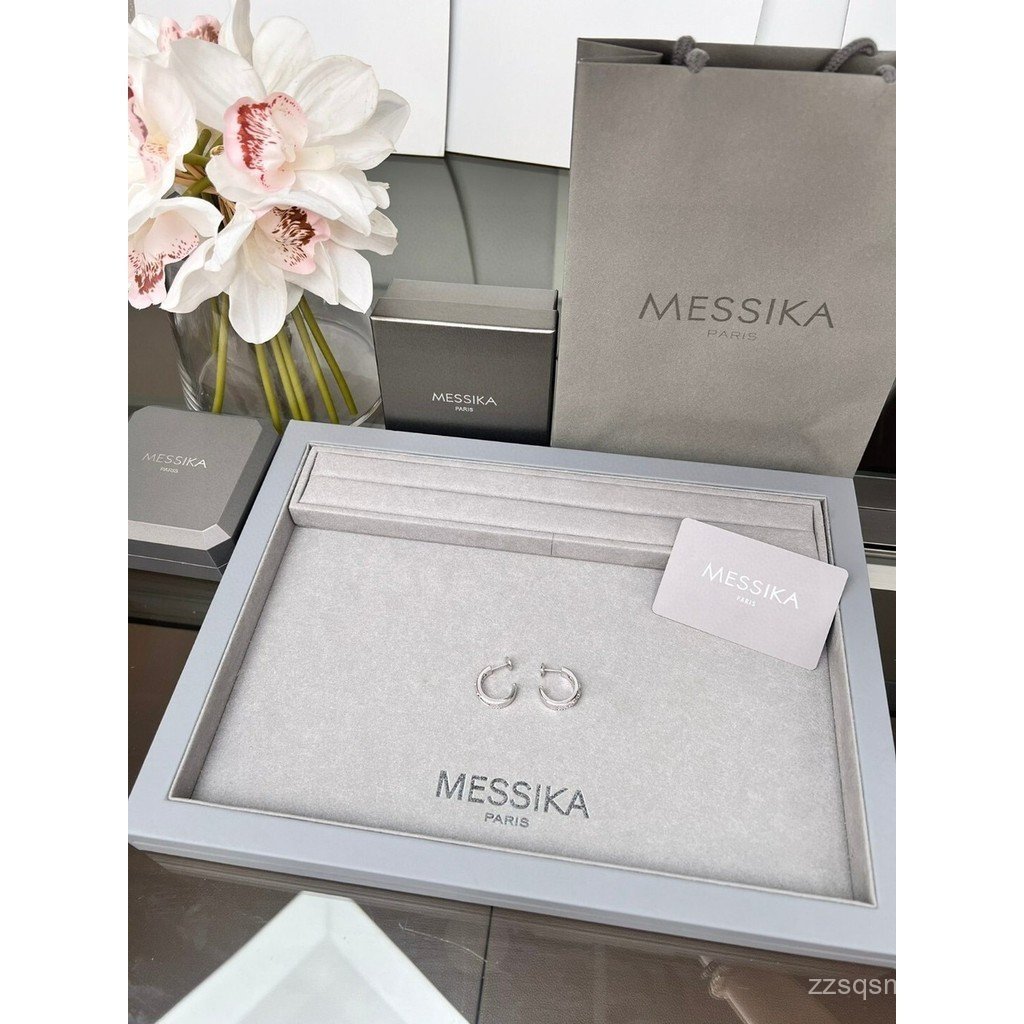 Bông tai Messika Di Chuyển Series - Kiểu dáng cổ điển hiện đại, phù hợp làm quà tặng cho người yêu h