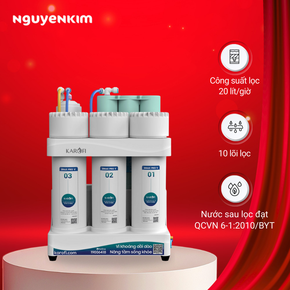 Máy lọc nước Karofi KAQ-U05 Pro
