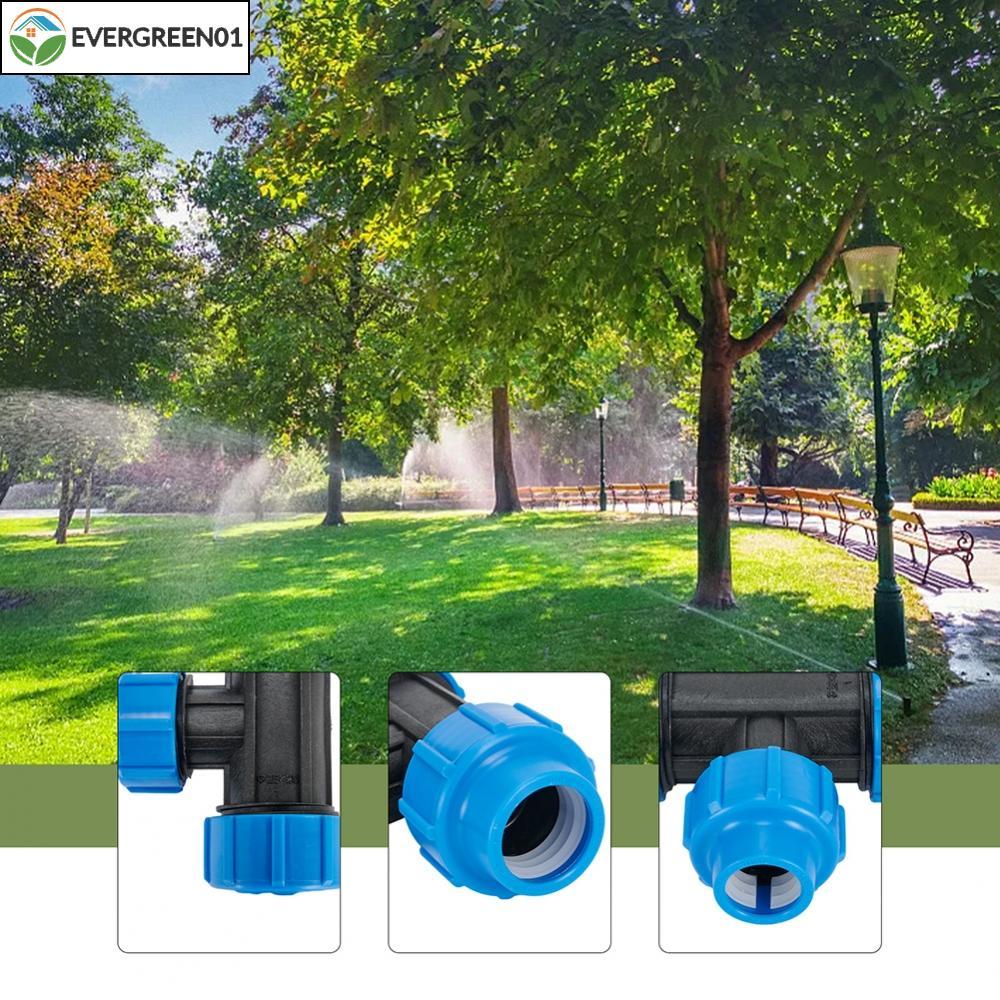 Bộ khớp nối ống nước PE 4 chiếc Tee giảm thích hợp để làm vườn và cảnh quan