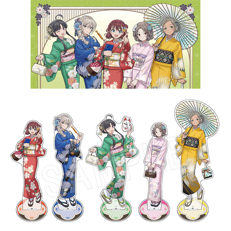 Hot Anime Girls Iseri Nina Acrylic Figure Stand Model Desk Display Cosplay Standing Exhibit Home Tab