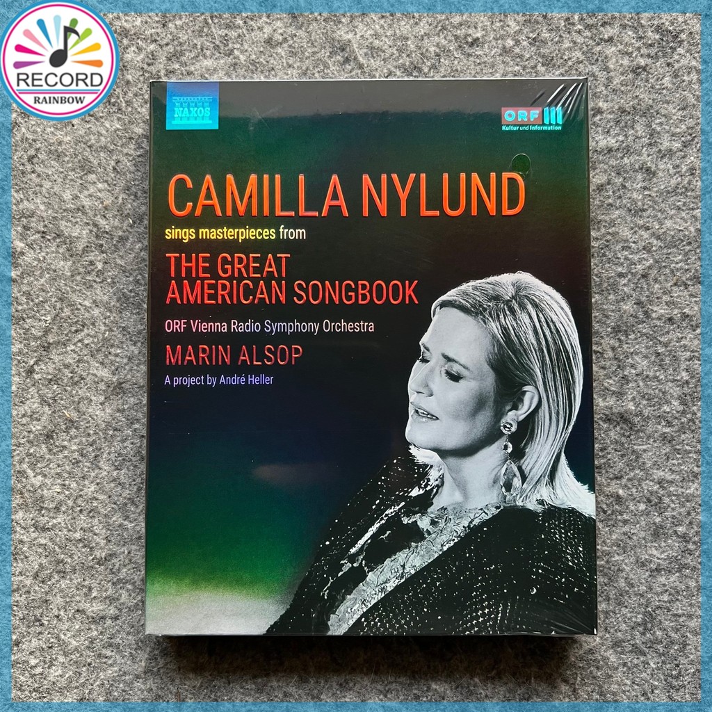 Camilla Nylund Sings Masterpieces from the Great American Songbook Original Blu-ray Album [Sealed] B