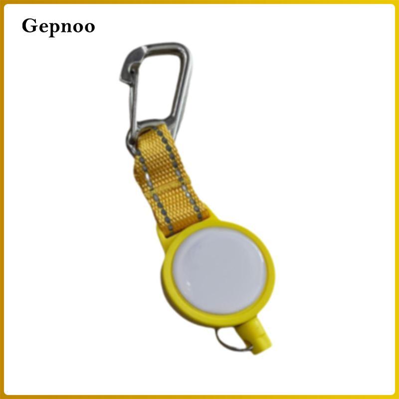 Gepnoo Retractor Diving Gear - Móc Snap Thép Không Rỉ, Phù Hợp Cho Lặn Tự Do và Trượt Tuyết