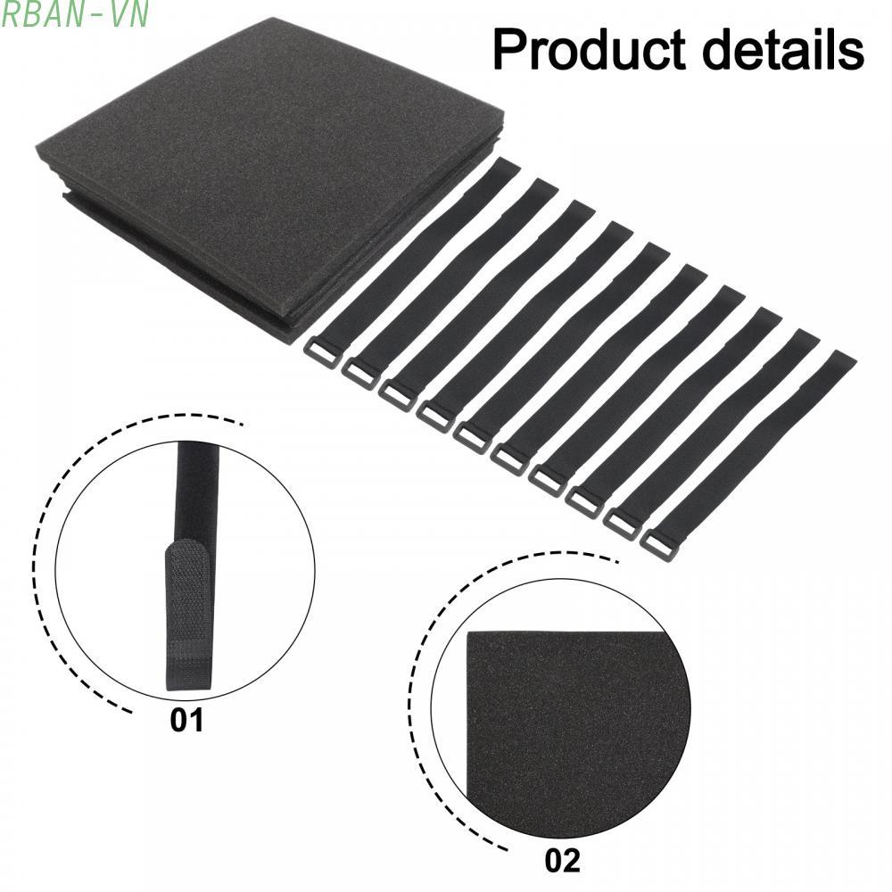 Bunk Bed Ladder Safety Pads Foam Covers with 10 Adjustable Straps for Secure Fit