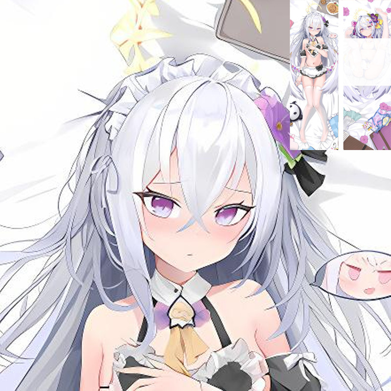 Blue Archive Shirasu Azusa Anime Dakimakura Gối Otaku Vỏ Gối