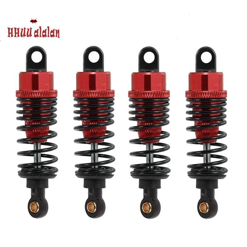 4 Bộ Giảm Chấn Kim Loại Cho TT01 TT02 TA05 TL01 TA03 MF01X M05 M06 1 / 10 RC Xe Nâng Cấp Phần, Đỏ
