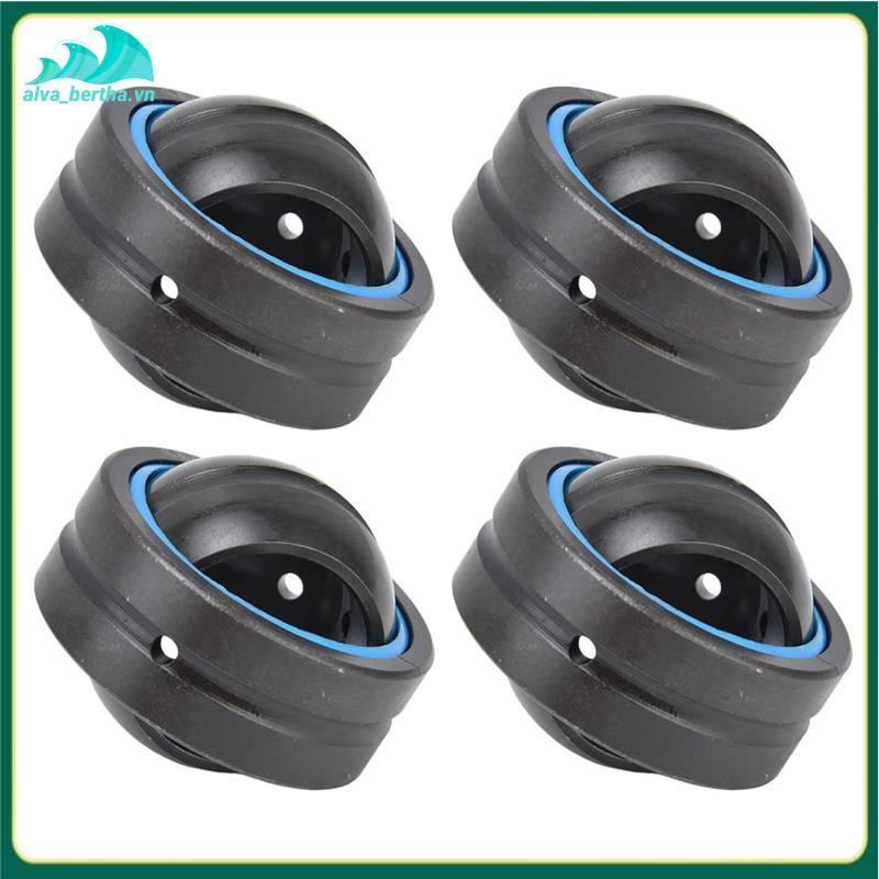 [alva _ berba.vn] Vòng bi cầu, 4 vòng bi xuyên tâm hạng nặng Lắp đặt dễ dàng cho thiết bị (GE25ES-)