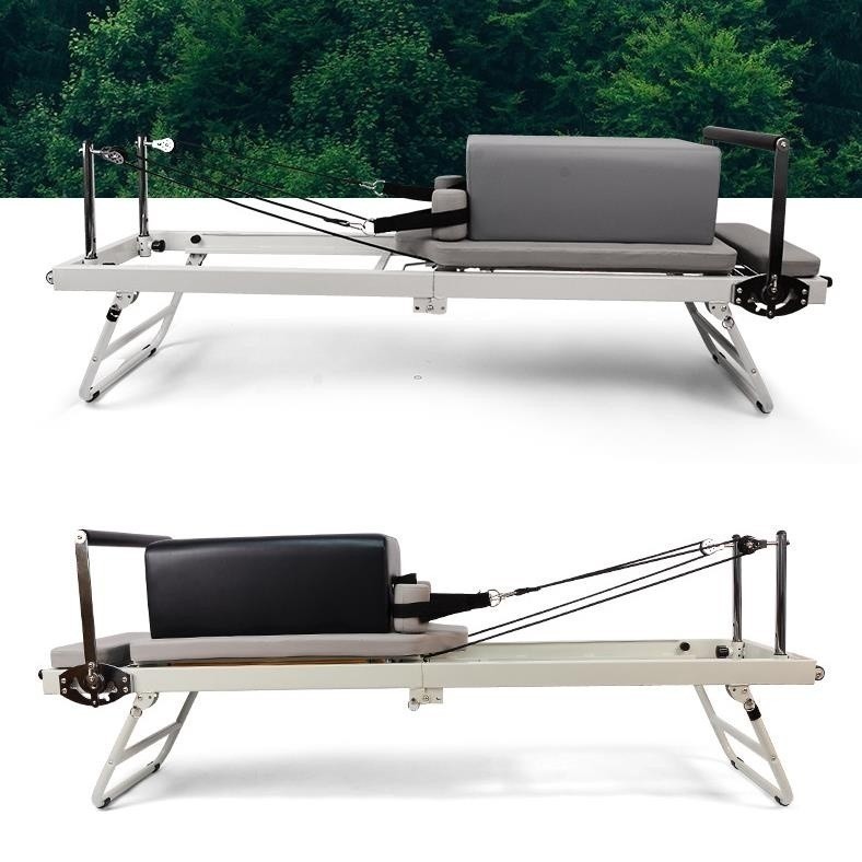 Thiết bị Pilates --- hộp Giường gỗ sồi gấp gọn máy tập yoga trên giường Pilates