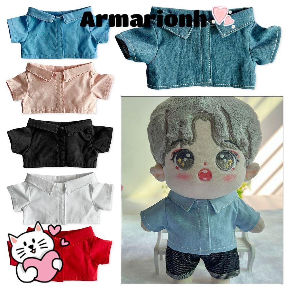 ARMARIO 20Cm Búp Bê Áo Sơ Mi 1 / 111 / 12 OB11 Búp Bê Quần Áo Phụ Kiện Cho 20Cm Búp Bê Áo