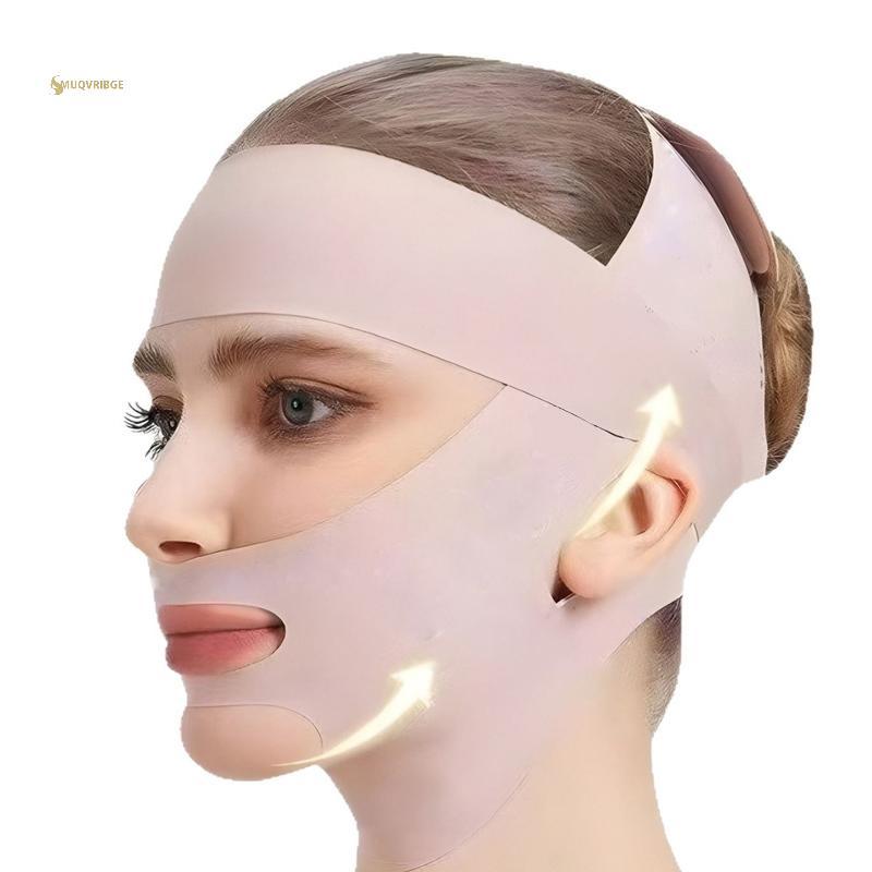 MUQV Facial Slimming Bandage Nâng Làm Săn Chắc Chống Nhăn Đôi cằm Giảm Cheek Beauty Face Sculpting V