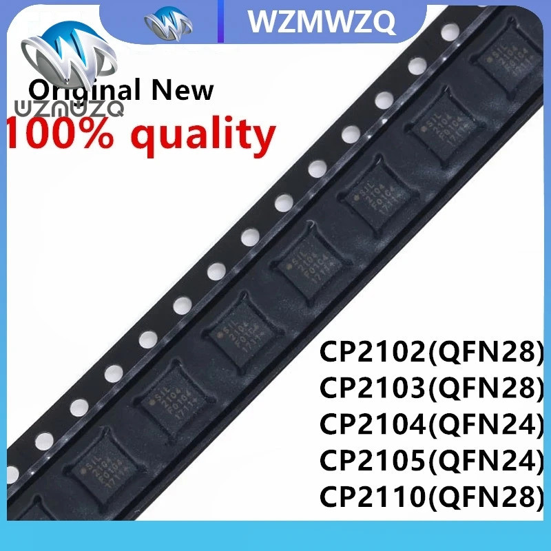 5 CÁI CP2102 CP2102-GMR CP2103 CP2103-GMR CP2104 CP2104-F03-GMR CP2105 CP2105-F01-GM CP2110 CP2112 Q