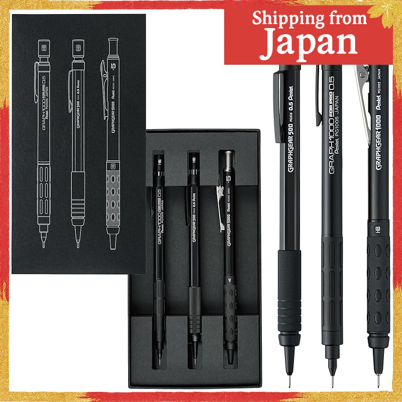 【Direct from Japan】
Pentel 60th Anniv. Limited 0.5mm Drafting Mechanical Pencil (Graph/GraphGear 100
