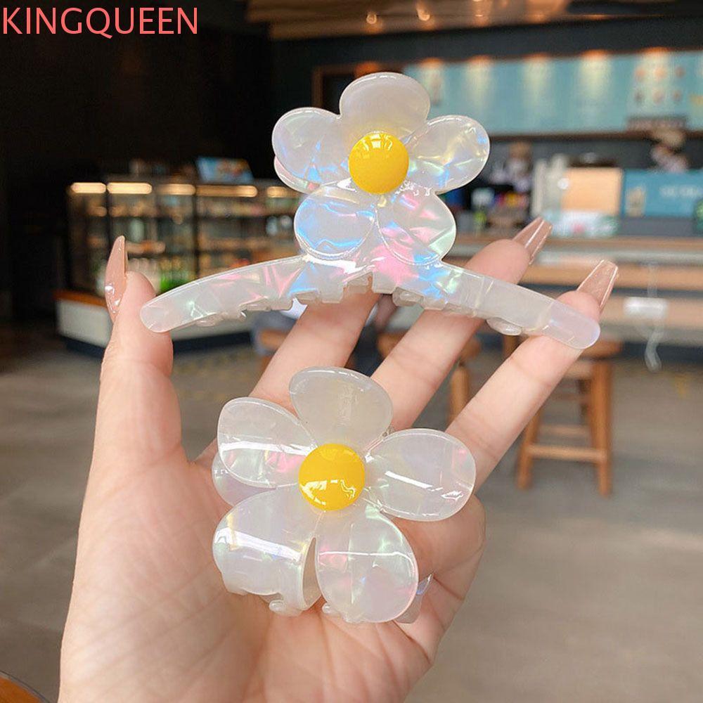 Kẹp tóc cá mập đáng yêu với thiết kế acid etching, phong cách Hàn Quốc