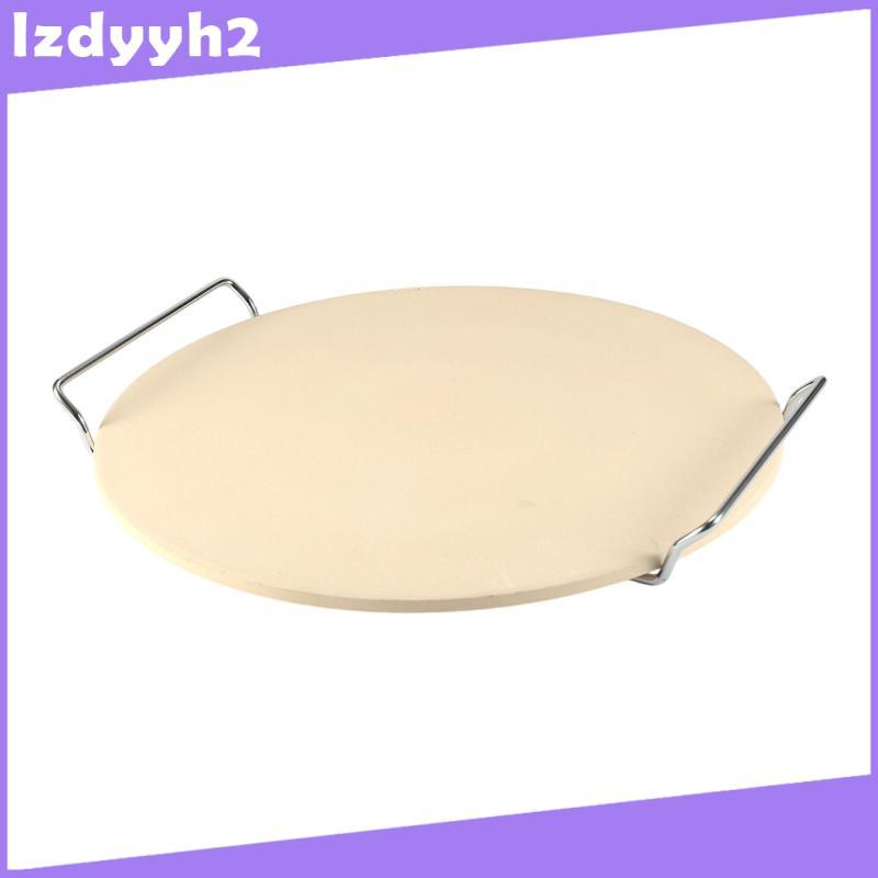 Đá Pizza Cho Lò Nướng Bánh Quy Dụng Cụ Pizza Đa Năng Thiết Thực Với Đế Đựng Đá Nướng Cordierite Để Nướng