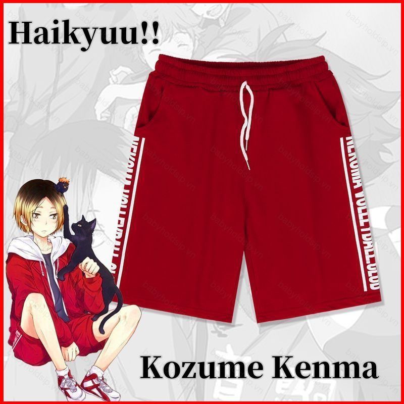 BS1 Haikyuu Tetsurou kuroo Kozume Kenma quần short cosplay năm điểm SB1