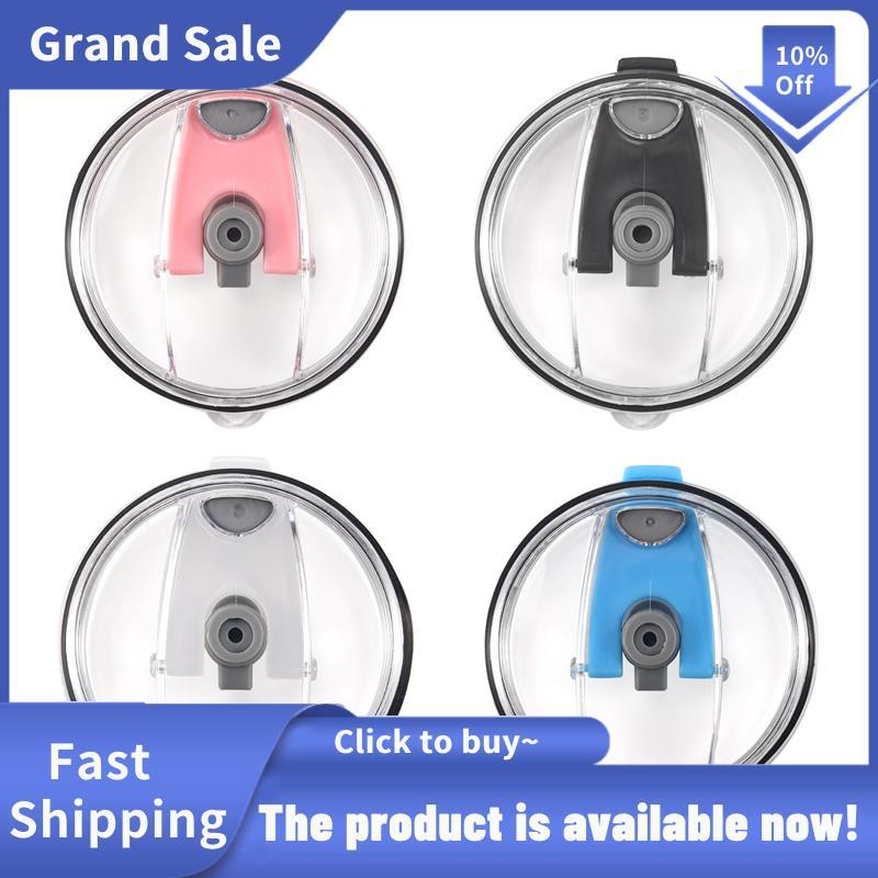 4 gói nắp thay thế chống tràn cho tumbler Rambler và Ozark Trail, kèm ống hút lỗ kép