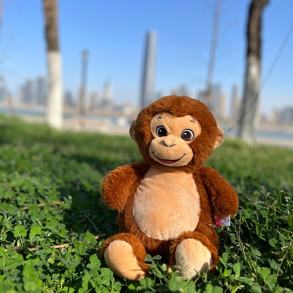 [Ưu đãi đặc biệt] Đơn hàng chính hãng của Anh Cubbies Monkey Plush Doll Doll Baby Soothing Toy Gift