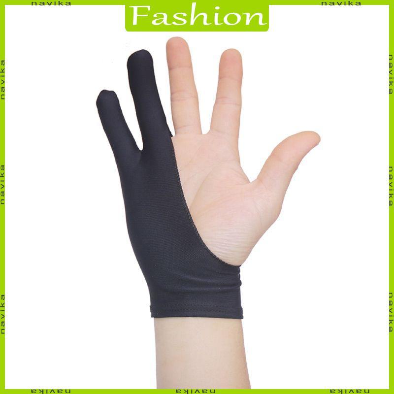 2 Fingers Drawing Glove Anti-fouling Artist Favor Any Graphics Painting Writing