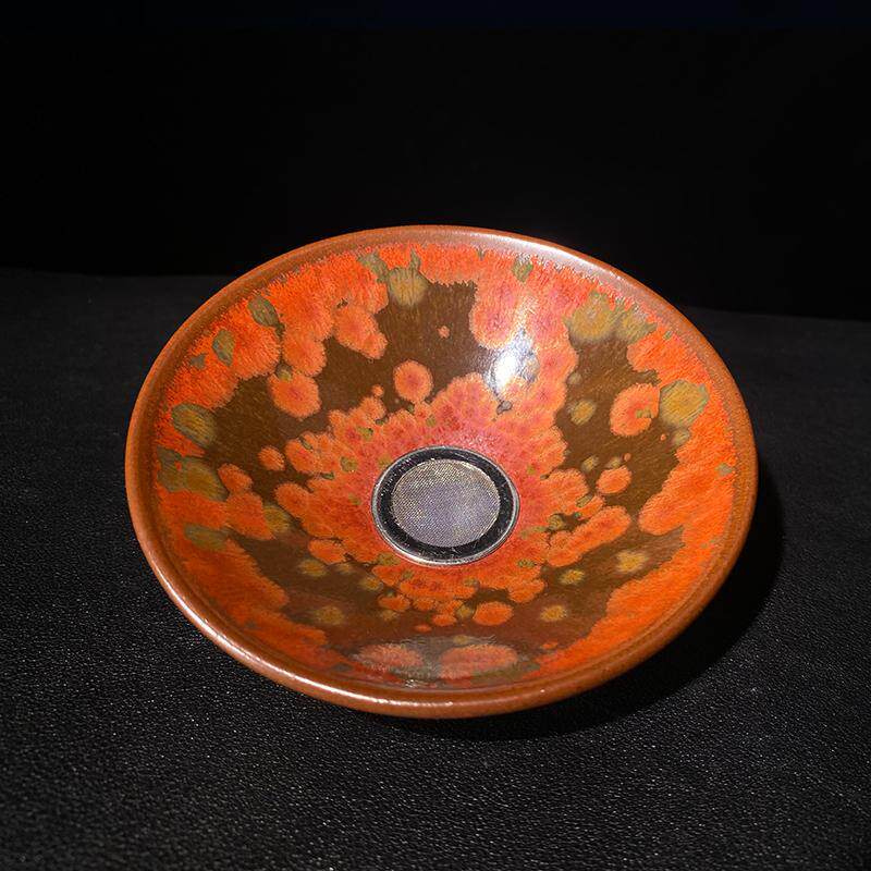 Jian Kiln Jianzhan Lò Dài Gỗ Rò Rỉ Trà Lửa Phoenix Jian Lò Sắt Lốp Lọc Trà Siêu Mịn Lọc Trà Cao Cấp