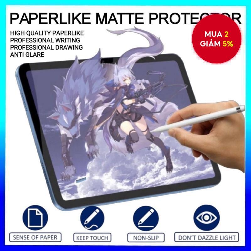 Giấy dán bảo vệ màn hình mờ Paperlike Samsung Tab S10Lite S10FE+ A9 A11 A9+ S9 FE S10 FE S6 Lite A8 