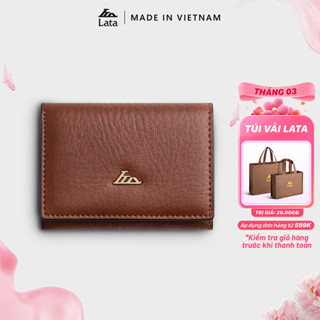 Ví Lata (Thời trang nữ dáng cầm tay nhỏ gọn - Ví da VN86)