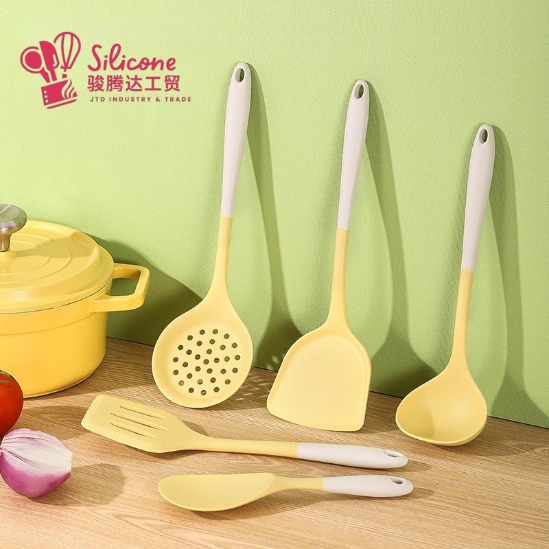 Thìa Silicon Thìa Khuấy-Frying Thìa Canh Hộ Gia Đình Khuấy-Frying Thìa Chiên Thìa Canh Thìa