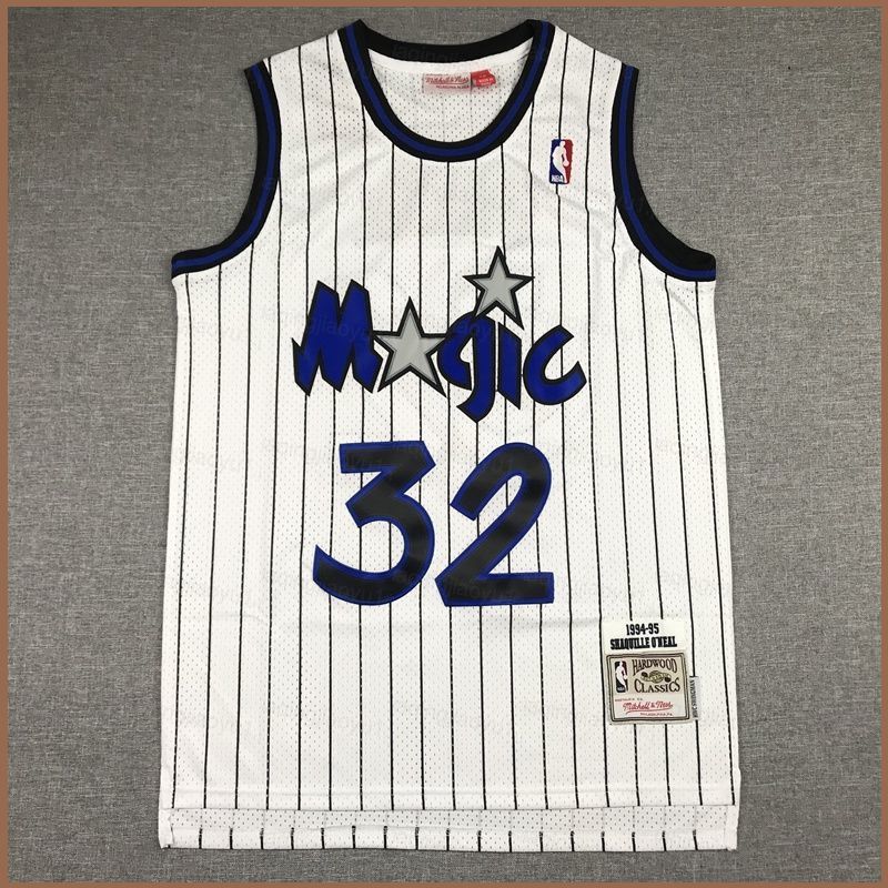 Áo bóng rổ cổ điển NBA Orlando Magic ONEAL số 32, phù hợp unisex