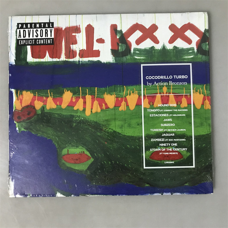 (hoàn toàn mới) ❈ ❈ Action Bronson – Cocodrillo Turbo CD jing