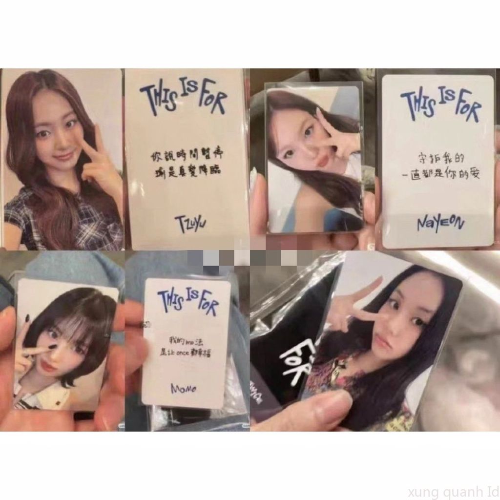 Sana twice yzy2.0 offline signing card, genuine NAYEON small card