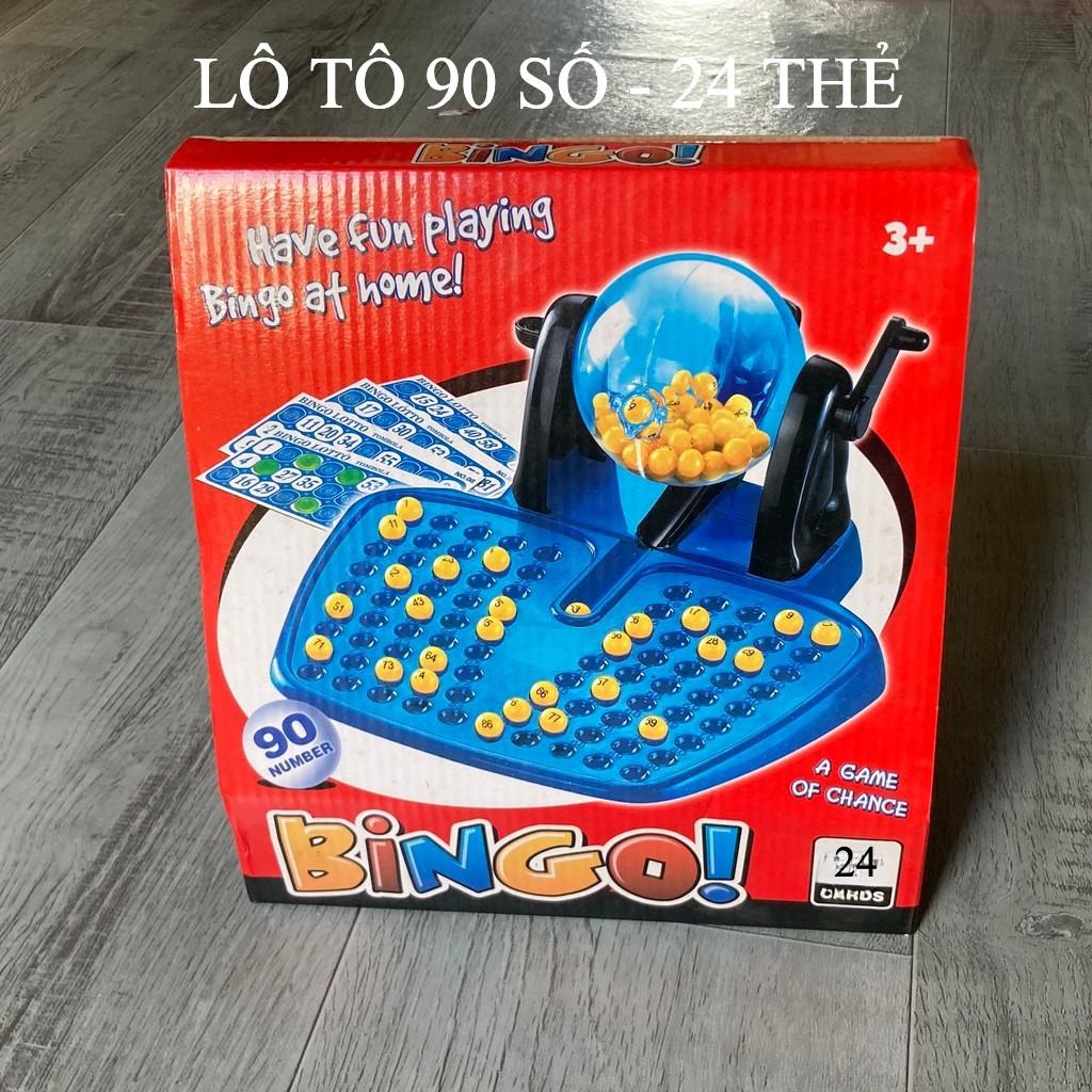 Lô Tô Loto Bingo NEO(lồng cầu lô tô) Lớn ⚡ 𝐅𝐑𝐄𝐄 𝐒𝐇𝐈𝐏 ⚡ 90 số,75 số - Đồ chơi Hot