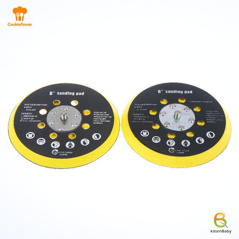 [Kitten-t] Tấm lót chà nhám 6 Inch 17 lỗ cho Makita BO6030 BO6040 cho Festool RO1 ES150 ET2 ES / ETS