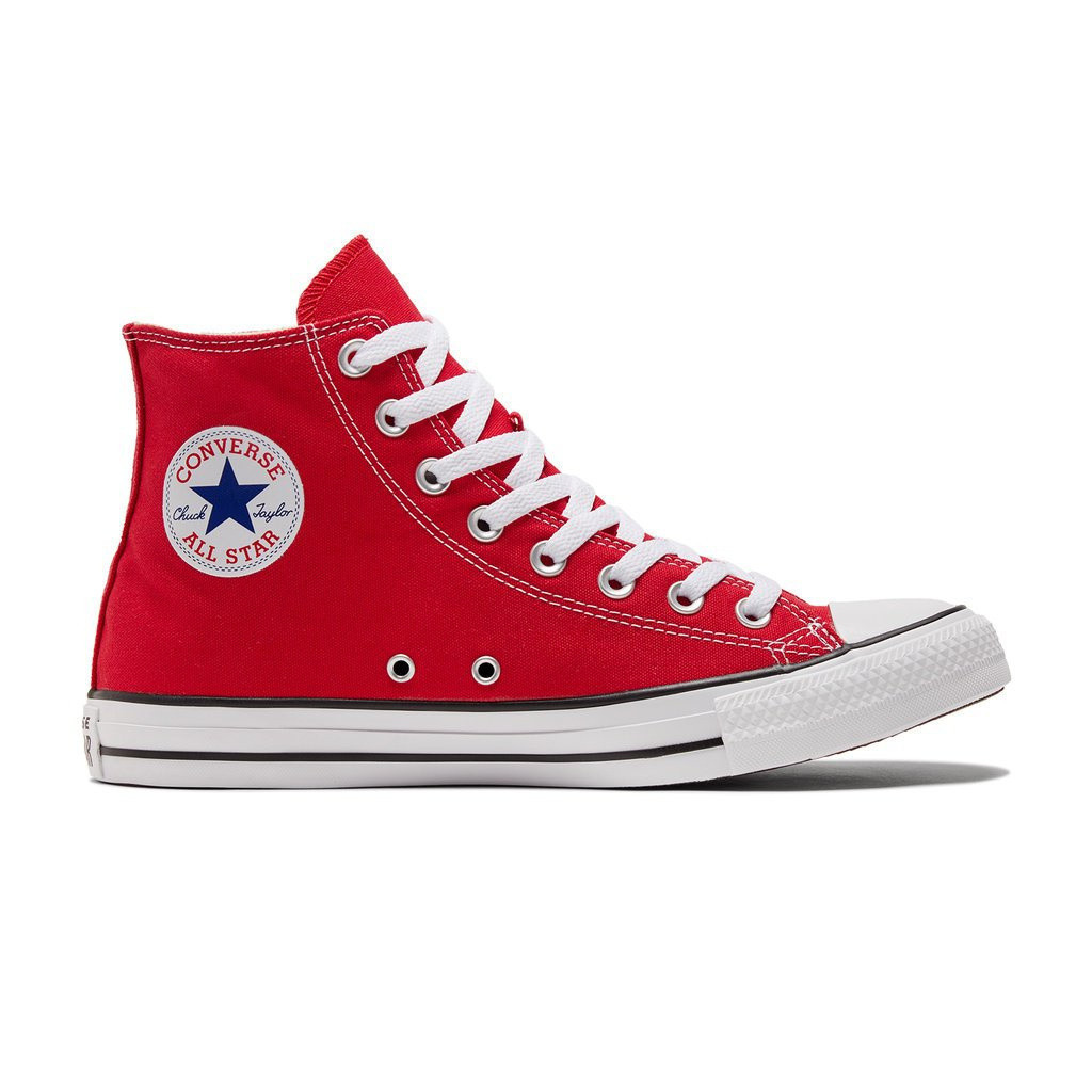 Converse All Star Classic Hi - Giày Converse Đỏ, Đỏ, Chính Hãng, Cổ Điển, Cao Cấp