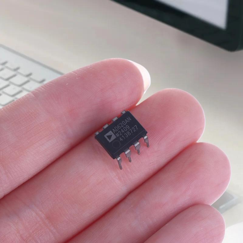 WSS 1 Cái DIY Phụ Kiện Mới AD620ANZ AD620AN AD620 DIP8 Bộ Khuếch Đại Dụng Cụ Điện Tử Mới