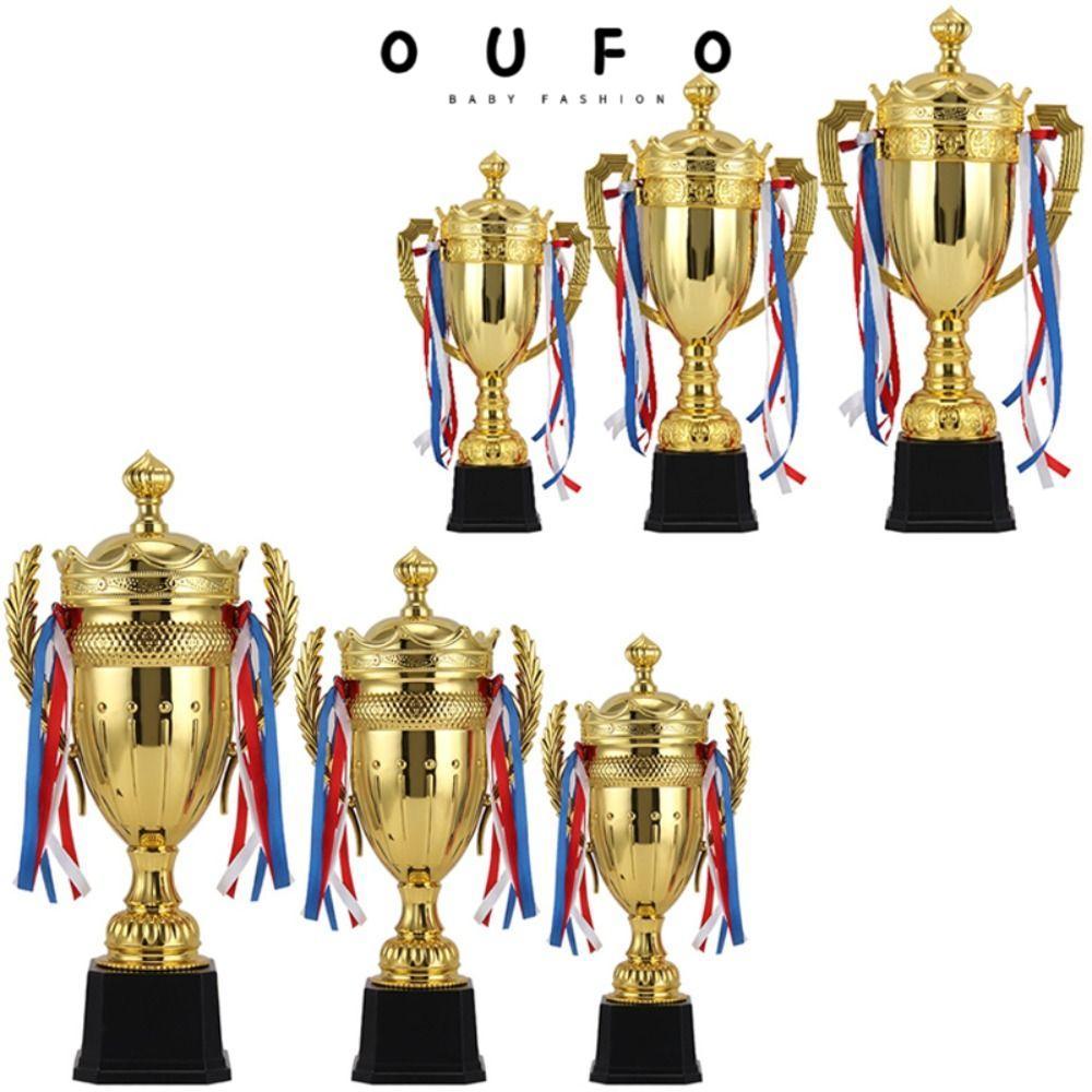 Giải thưởng Cúp vàng OUFO, Trò chơi thể thao mô hình bằng nhựa Cốc nhỏ, Chất lượng cao có nắp Champi