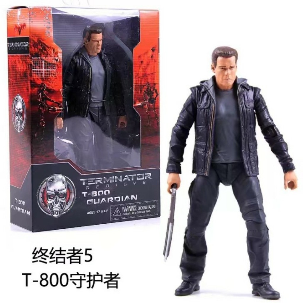 NECA 42186 Terminator Genisys 7 Inch Nhân Vật Hành Động T800 Arnold Endoskeleton T1000 Đồ Chơi Mô Hì