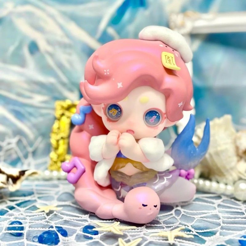 Ghost Keeno Third Generation Wishing on the Sea Breeze Blind Box Trendy Toy Figurine Cute Doll Deskt
