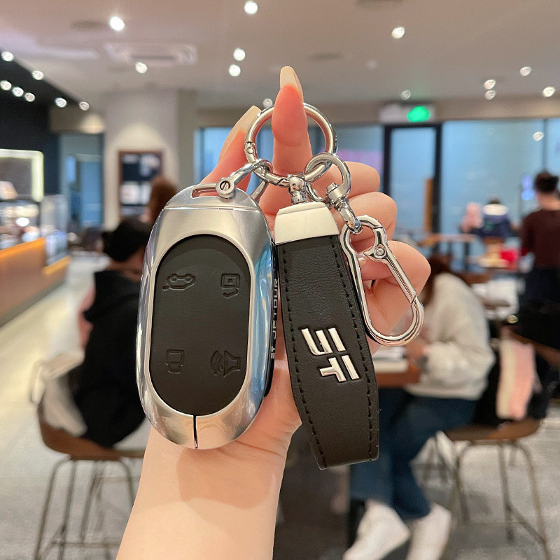 Thích hợp cho 2024 Phong cách mới Jetto Shanhai L7 Chìa khóa PRO MAX + Túi khóa kim loại ô tô 25 L7 