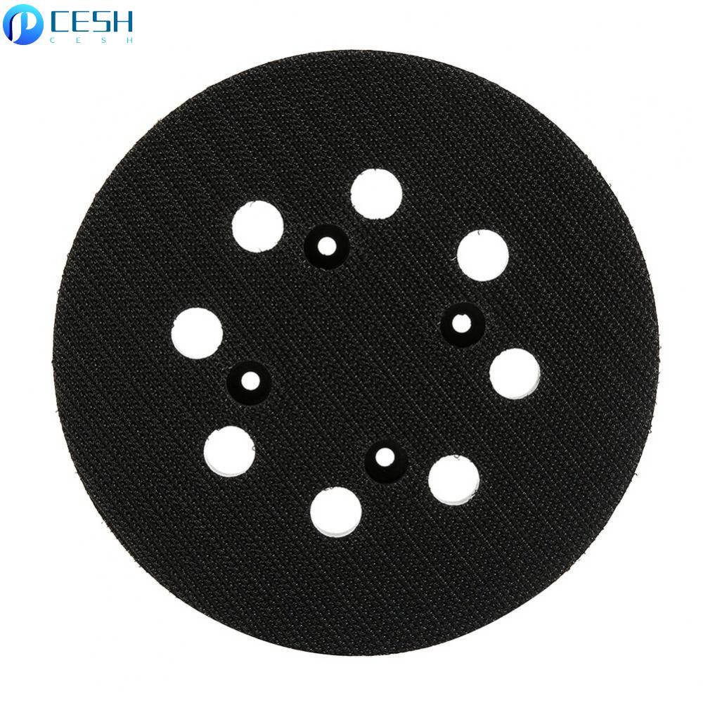 Tấm chà nhám 125mm PA6 GF30 với cấu trúc làm mát 8 lỗ và 4 mắt cho máy mài