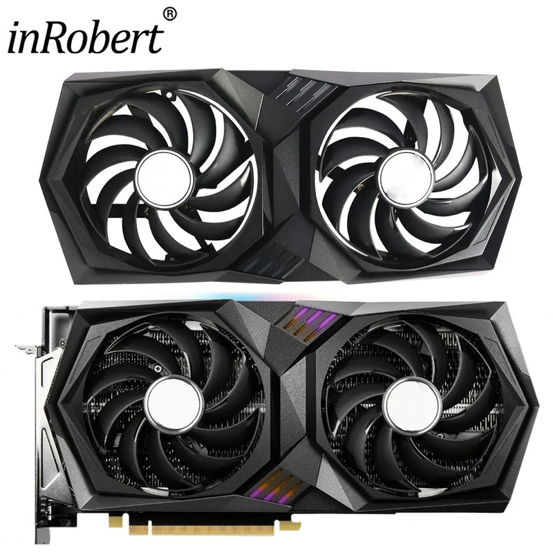 Quạt Card Đồ Họa 95MM PLD10010B12HH Cho MSI GEFORCE RTX 3060 3060ti GAMING X 12GB GDDR6 Quạt Card Vi