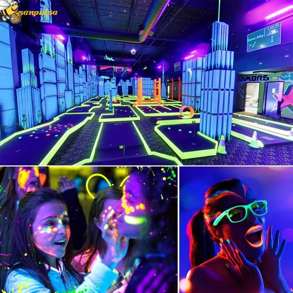 ZENPULSE UV Disco DJ Light, Concert 40LED Strips LED UV Wall Washer Light, Body Paint 36W Công suất 