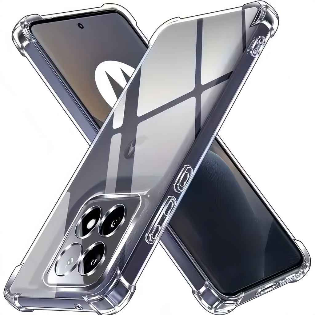 Ốp điện thoại trong suốt mềm cho Motorola Edge 60 Fusion 50 Pro G75 G85 G84 5G