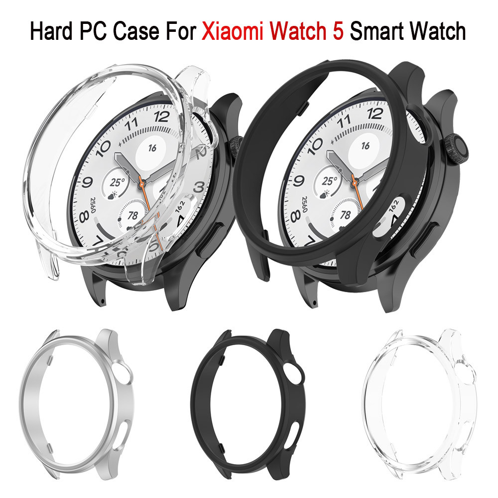 Ốp PC Cứng Cho Xiaomi Watch 5 Smartwatch Chống Rơi Ốp Lưng Vỏ Thay Thế Phụ Kiện
