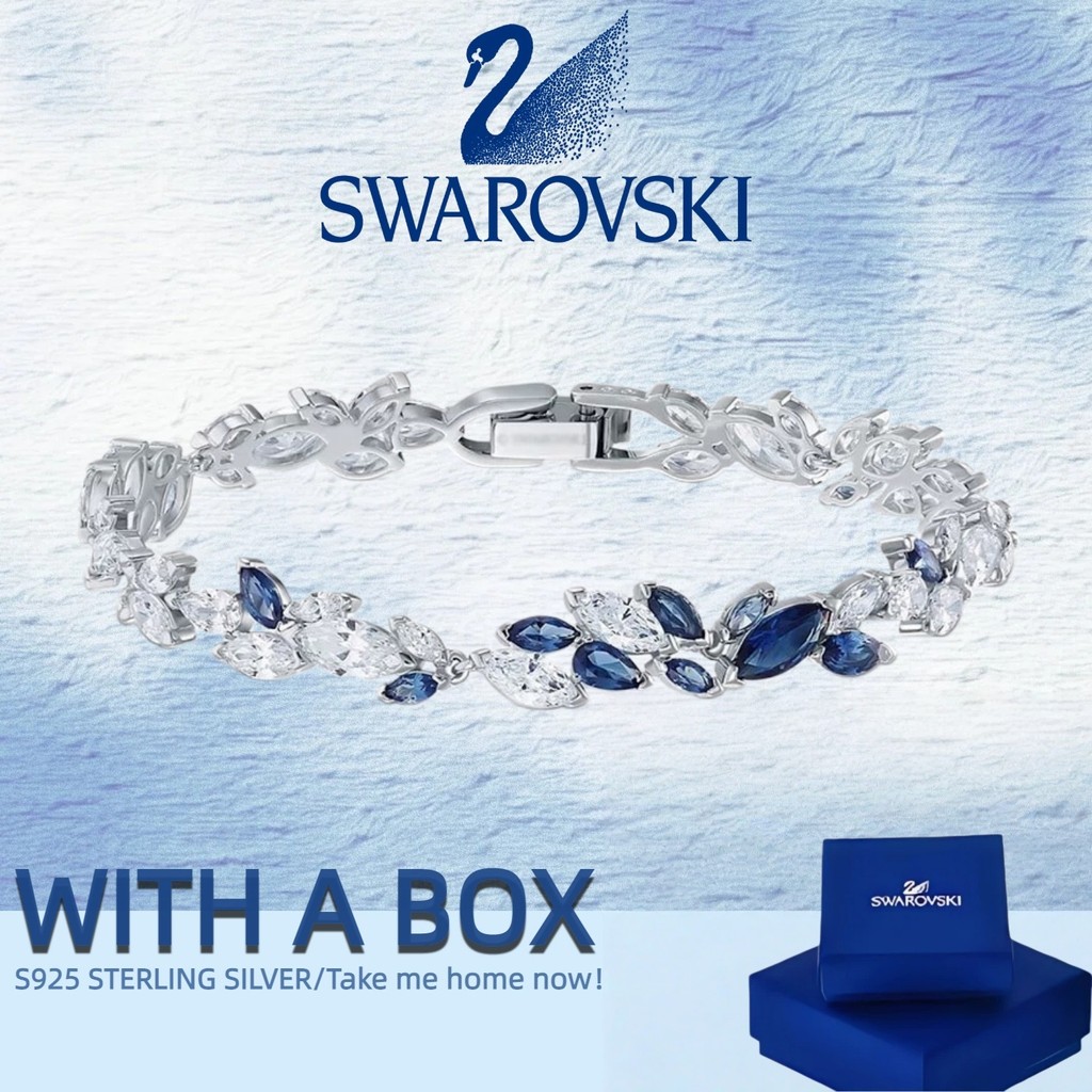 Swarovski Thiên Nga Vòng Tay Vòng Tay dgakk Thiên Nga Trang Sức Vòng Tay Pha Lê Vòng Tay Nữ Thiên Ng