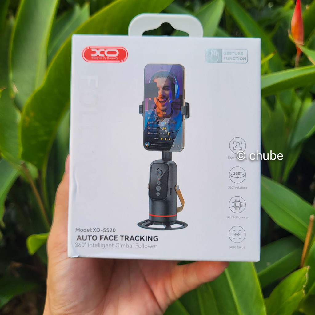 Gimbal auto tracking XO-SS20 theo dõi khuôn mặt xoay 360