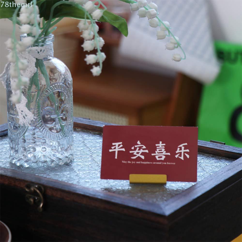 THEGIRL Place Card Holder, Kim loại bền bỉ Thẻ tên Kẹp đứng, Giá đỡ ký hiệu trong suốt DIY Gold Pric