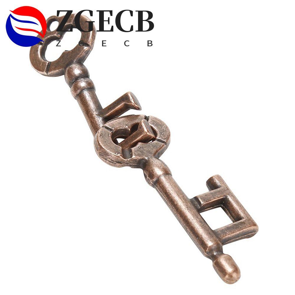 ZGECB Key Puzzle Hợp kim Kid IQ Test Đồ chơi thông minh