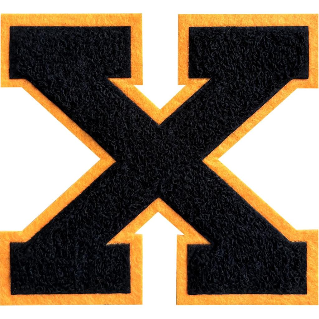 4.5 "Varsity Letter Patches Chenille Iron on Letters Large Letterman Jacket Patches cho Quần áo / Áo